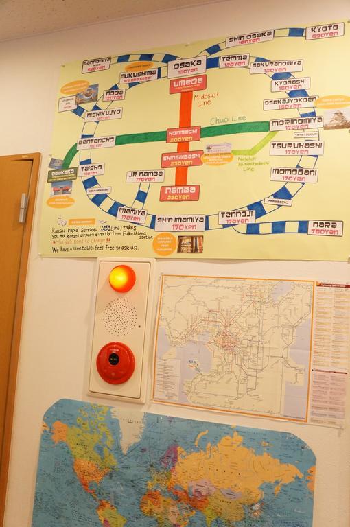 J-Hoppers Osaka Guesthouse Экстерьер фото