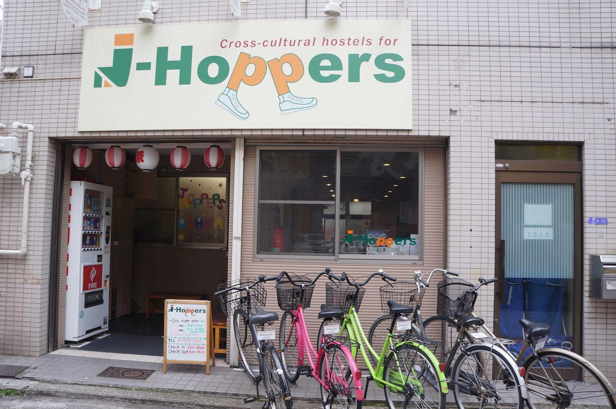 J-Hoppers Osaka Guesthouse Экстерьер фото