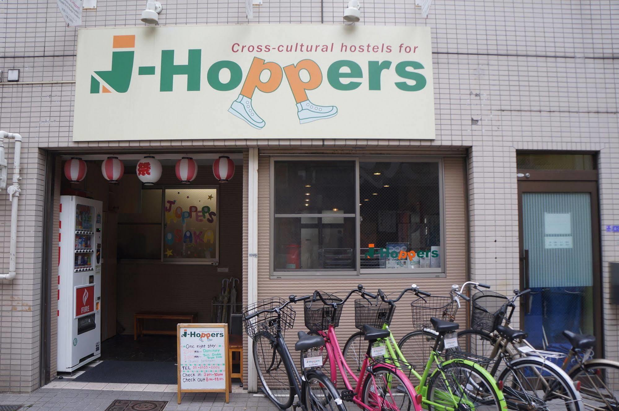 J-Hoppers Osaka Guesthouse Экстерьер фото